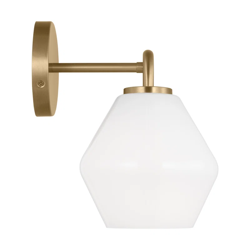 Rooks 2 - Light Dimmable Vanity Light Satin Brass,White