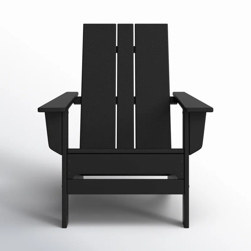 POLYWOOD x AllModern Adirondack Chair Black 3 POLYWOOD x AllModern Adirondack Chair Black