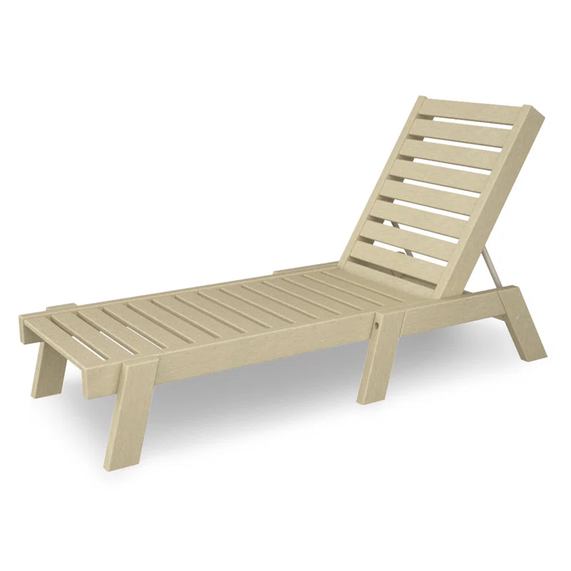 POLYWOOD Captain Chaise Sand