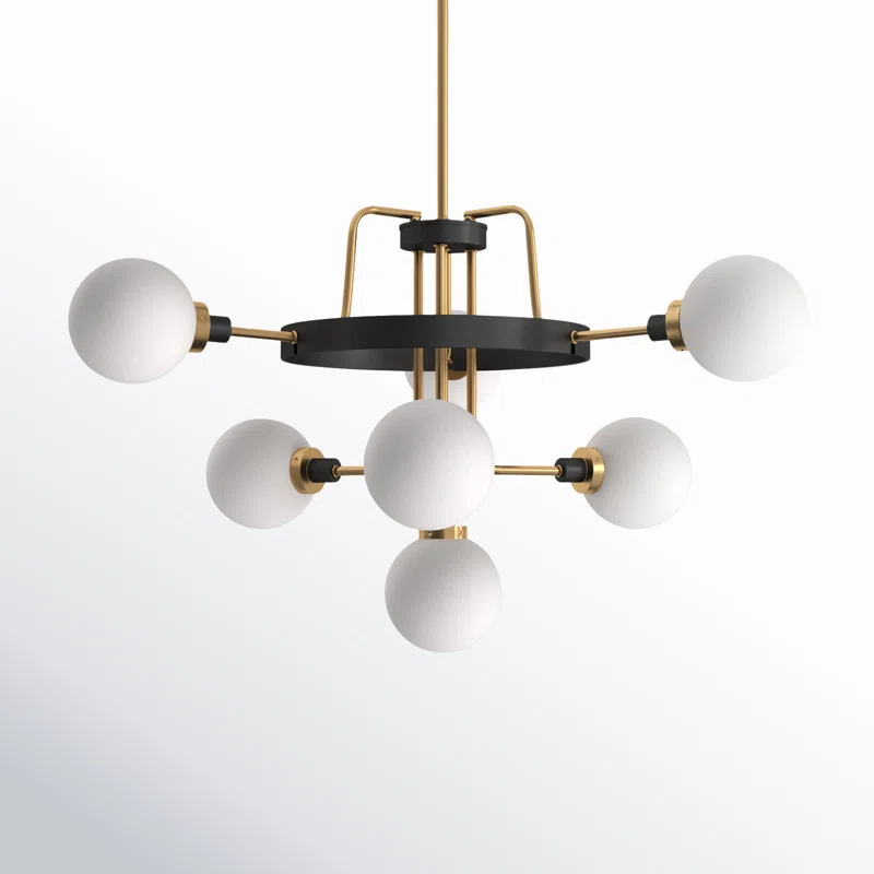 Andrea 7 - Light Sputnik Modern Linear Chandelier
