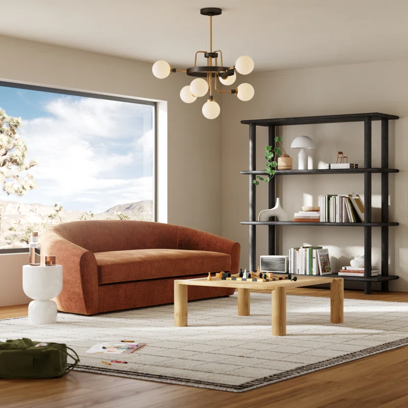 Andrea 7 - Light Sputnik Modern Linear Chandelier