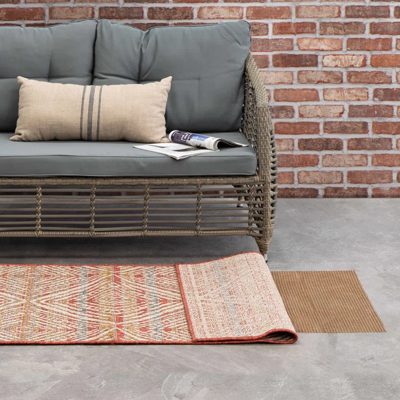 Abarca Deluxe Grip Outdoor Non-Slip Rug Pad Runner 2' x 10'