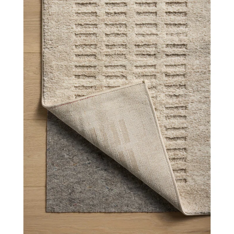 Amber Lewis x Loloi Monty Ivory / Beige Area Rug Rectangle 7'10" x 10' 5 Amber Lewis x Loloi Monty Ivory / Beige Area Rug Rectangle 7'10" x 10'