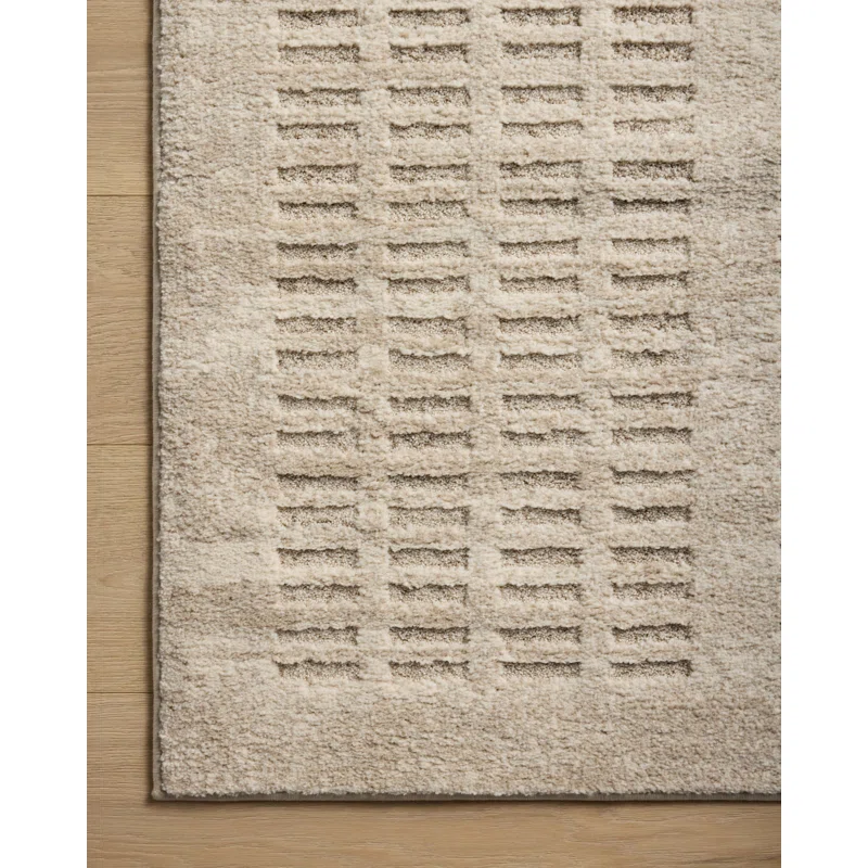 Amber Lewis x Loloi Monty Ivory / Beige Area Rug Rectangle 7'10" x 10' 6 Amber Lewis x Loloi Monty Ivory / Beige Area Rug Rectangle 7'10" x 10'