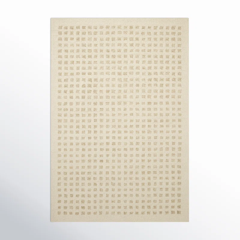 Chris Loves Julia x Loloi Polly Handmade Ivory/Natural Rug Rectangle 7'9" x 9'9"