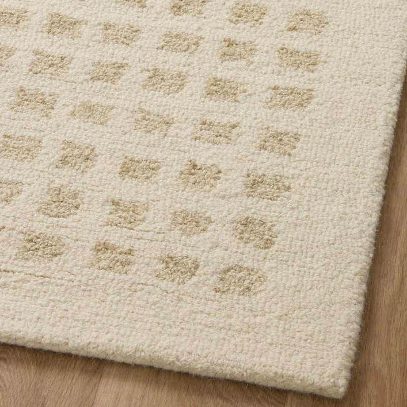 Chris Loves Julia x Loloi Polly Handmade Ivory/Natural Rug Rectangle 7'9" x 9'9" 3 Chris Loves Julia x Loloi Polly Handmade Ivory/Natural Rug Rectangle 7'9" x 9'9"