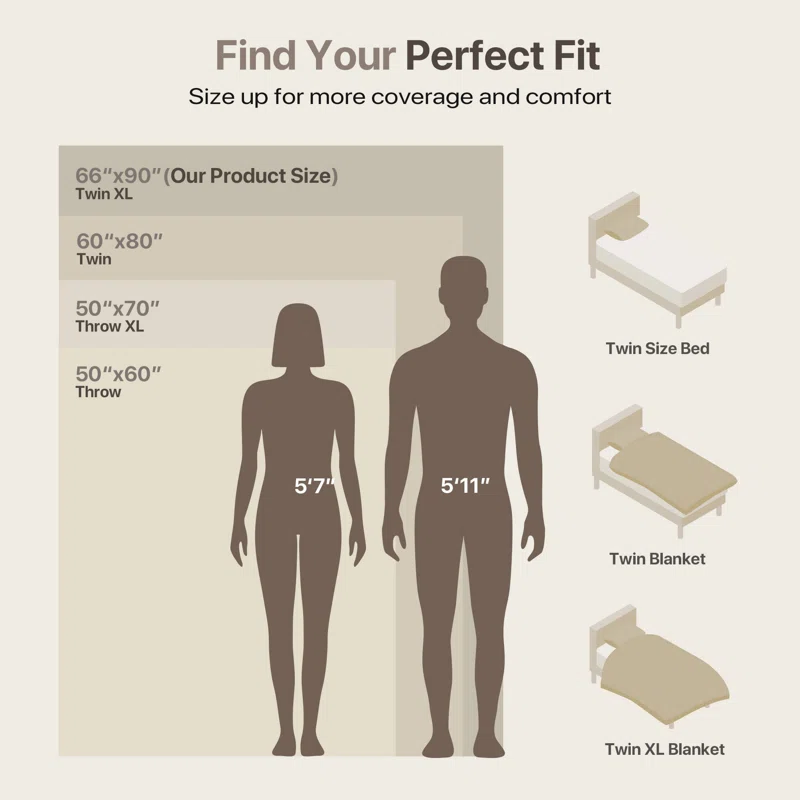 Waffle Weave 100% Cotton Blanket Queen,Indigo