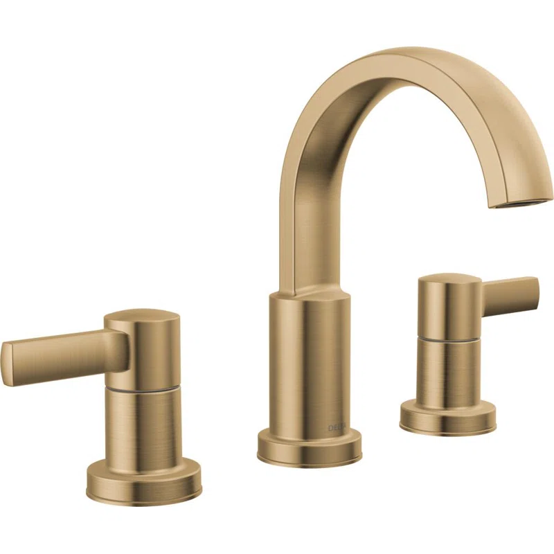 Albion Widespread Bathroom Faucet 3 Hole, 2-handle Bathroom Sink Faucet with Drain Assembly Champagne Bronze 15 Albion Widespread Bathroom Faucet 3 Hole, 2-handle Bathroom Sink Faucet with Drain Assembly Champagne Bronze