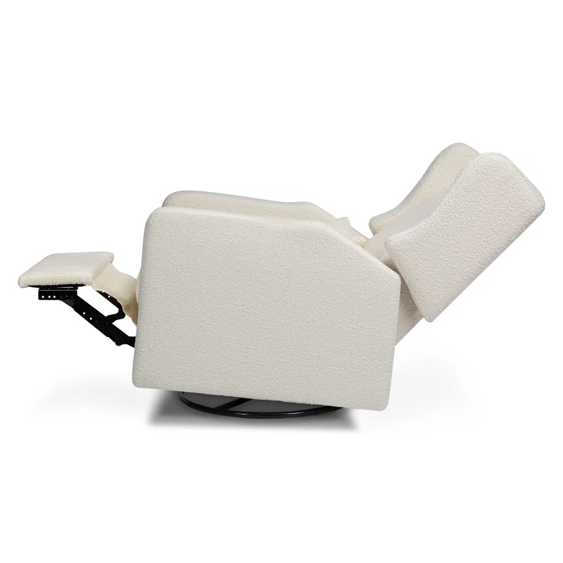 Arlo Recliner and Swivel Glider Ivory Boucle