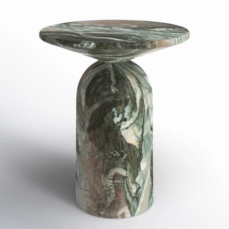 Dalissa End Table Green Marble