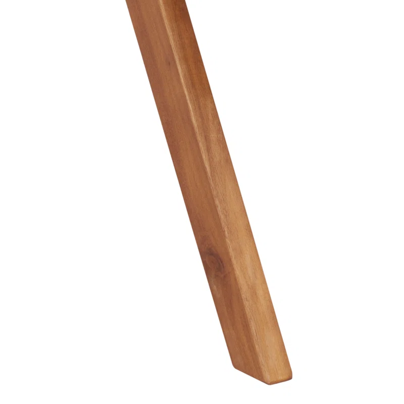 Jose Acacia 4 - Person Patio Conversation Sets with Cushions Light Gray,Natural