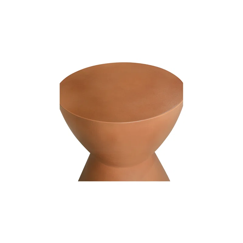 Neil Accent Stool Terracotta