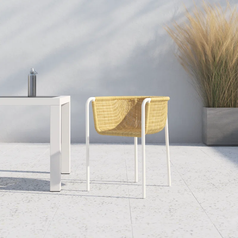 Catania Metal Outdoor Dining Armchair