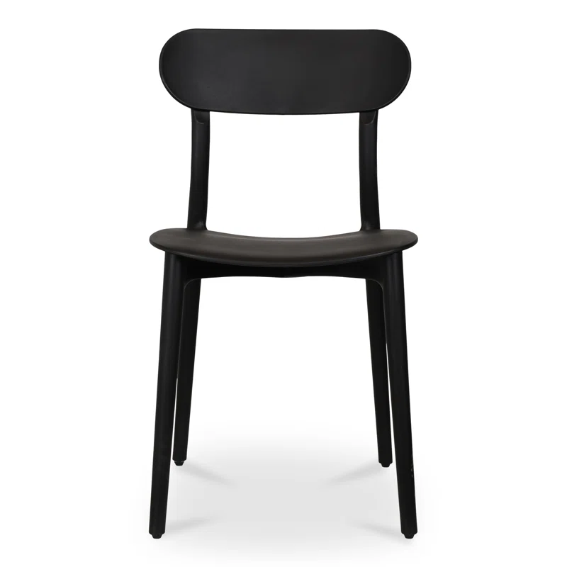 Kent Outdoor Dining Chair (Set of 2) Black