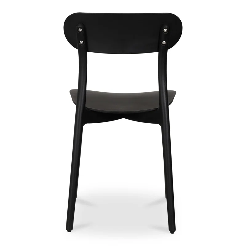Kent Outdoor Dining Chair (Set of 2) Black
