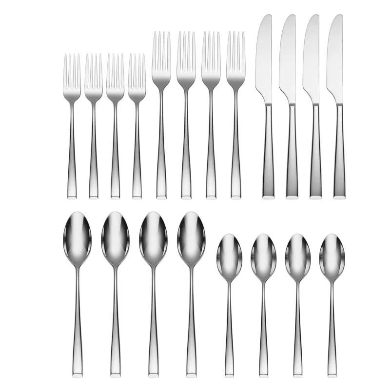 Cambridge Marlise Mirror 20-Piece Flatware Set Sliver
