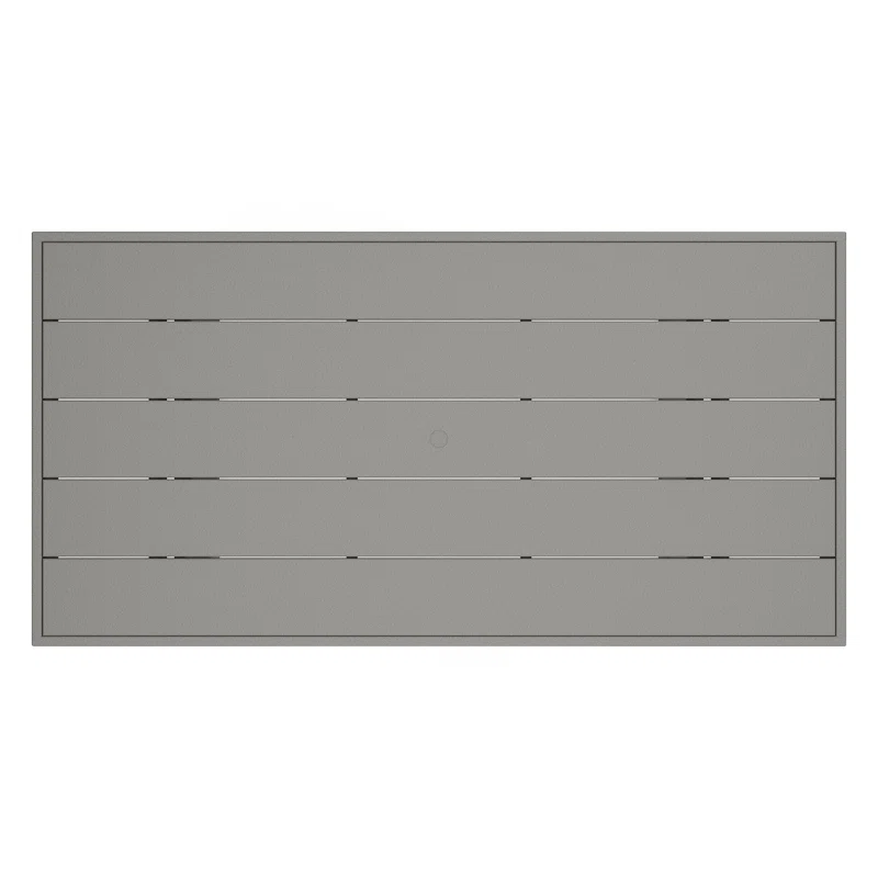 Edge Dining Table Gray