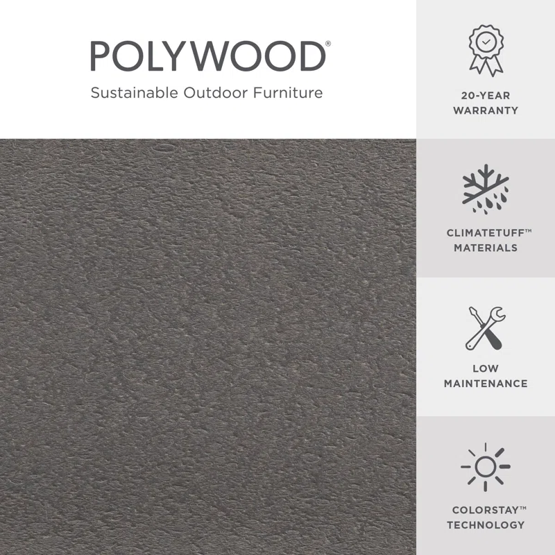 Edge Dining Table Gray