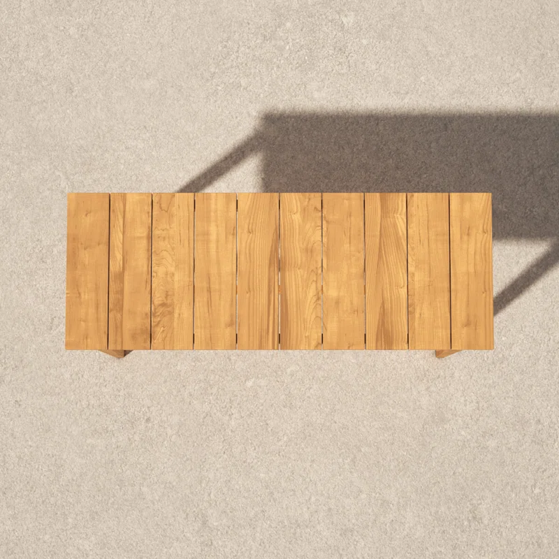 Knightly 50'' Teak Outdoor Buffet & Console Table