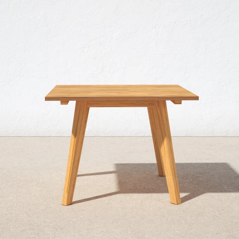 Knightly 40'' Teak Outdoor Dining Table