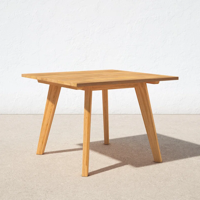 Knightly 40'' Teak Outdoor Dining Table