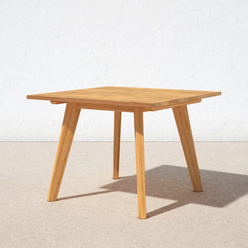 Knightly 40'' Teak Outdoor Dining Table