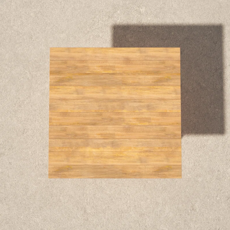 Knightly 40'' Teak Outdoor Dining Table