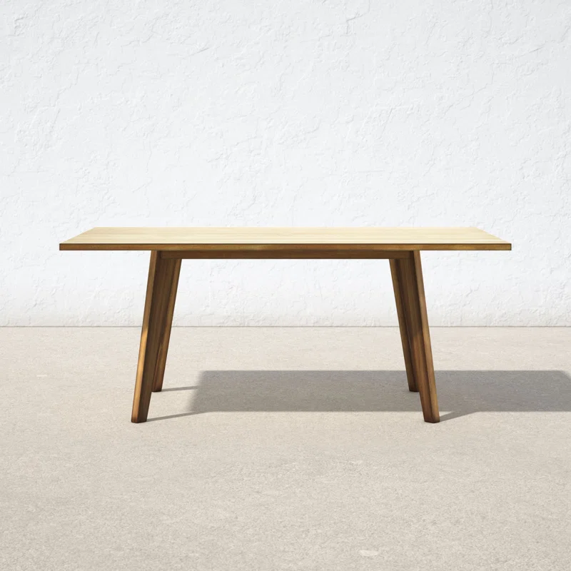 Knightly 70'' Teak Outdoor Dining Table