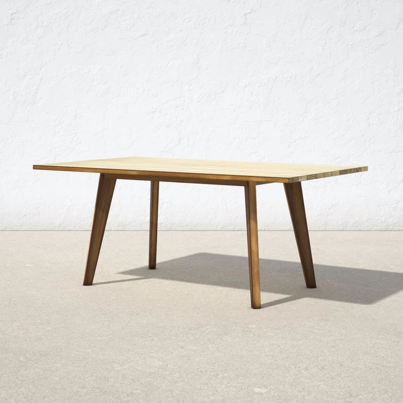 Knightly 70'' Teak Outdoor Dining Table