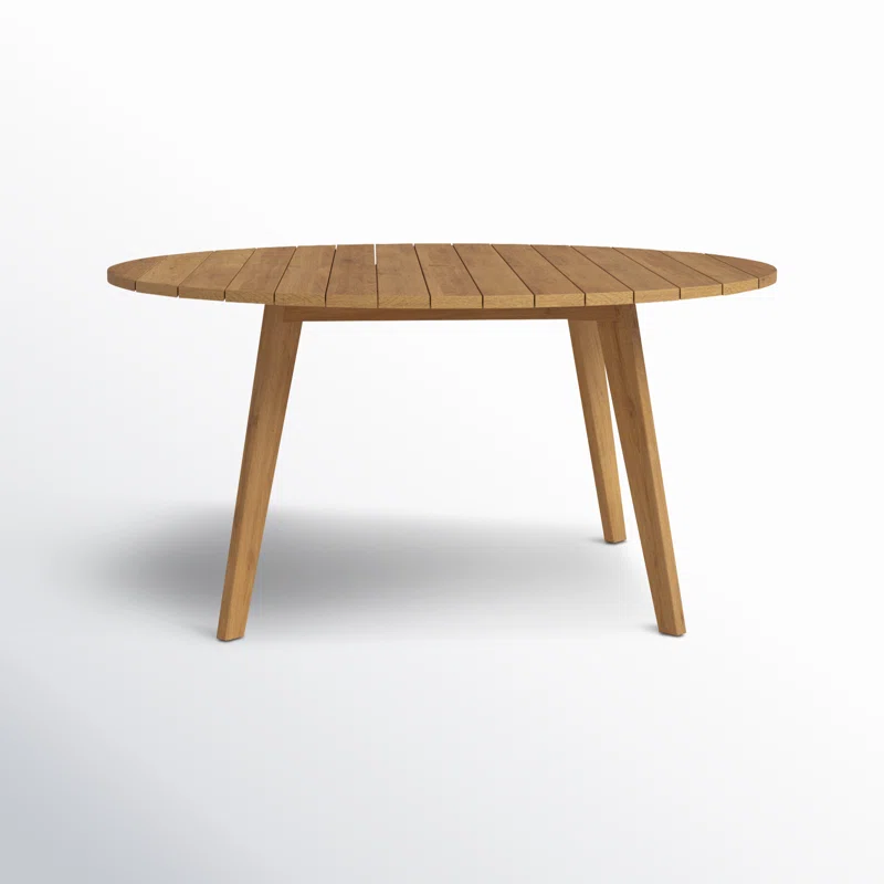 Knightly 60'' Teak Outdoor Dining Table