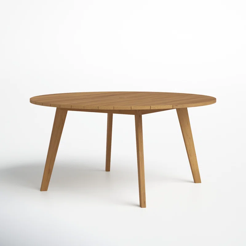 Knightly 60'' Teak Outdoor Dining Table