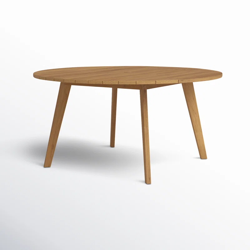 Knightly 60'' Teak Outdoor Dining Table