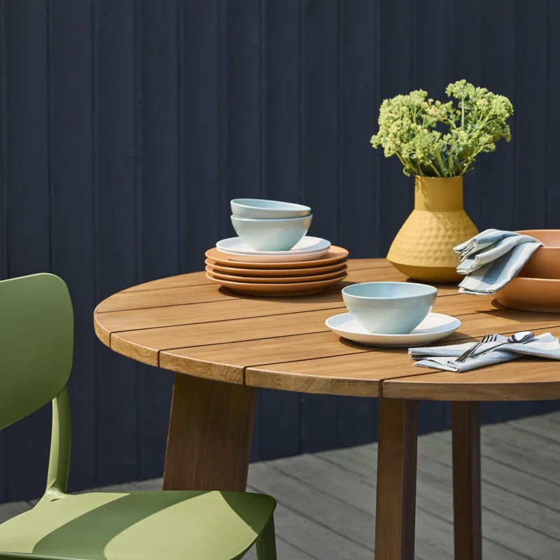 Knightly 60'' Teak Outdoor Dining Table