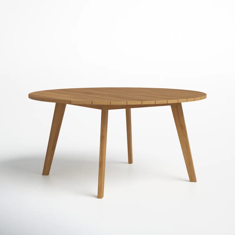 Knightly 60'' Teak Outdoor Dining Table