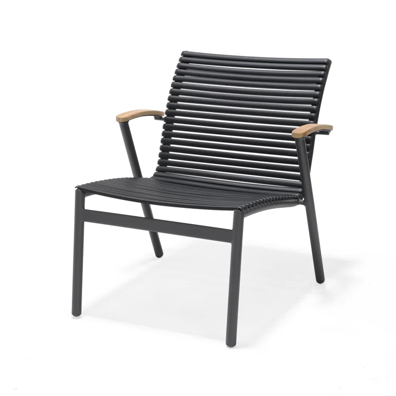 Tempo Aluminum Outdoor Lounge Chair (Set of 2)