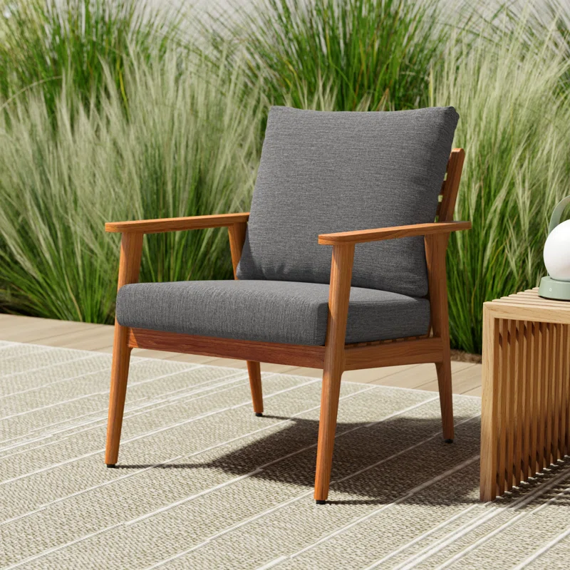 Tempo Teak Patio Chair with Cushions