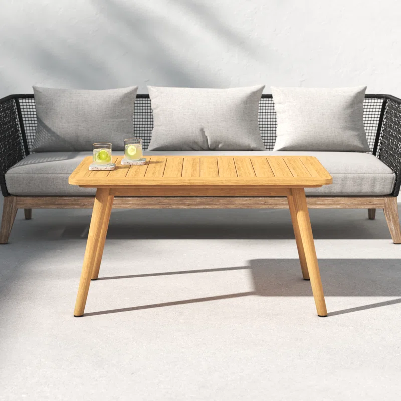 Tempo 39'' Teak Outdoor Coffee Table