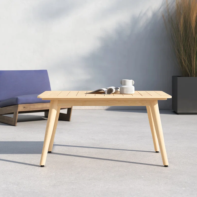 Tempo 39'' Teak Outdoor Coffee Table