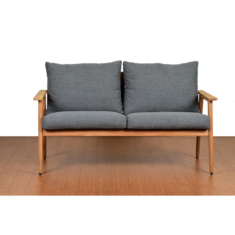 Tempo Teak 4 - Person Patio Conversation Sets with Cushions