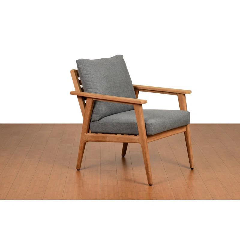 Tempo Teak 4 - Person Patio Conversation Sets with Cushions