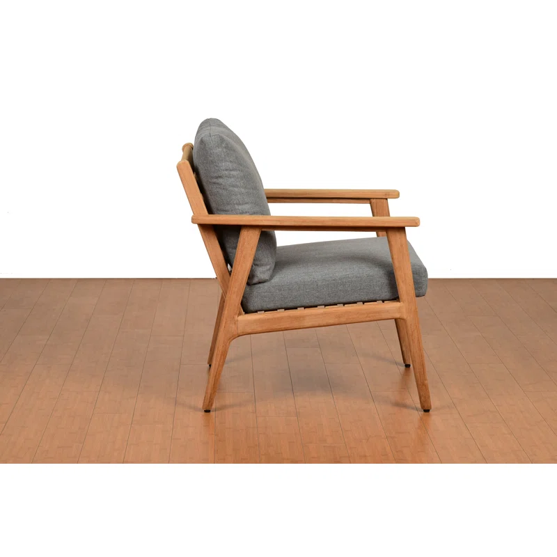 Tempo Teak 4 - Person Patio Conversation Sets with Cushions