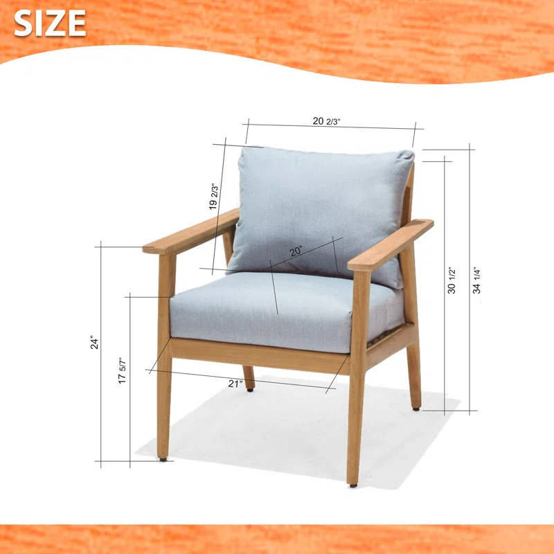 Tempo Eucalyptus 6 - Person Patio Conversation Sets with Cushions 17 Tempo Eucalyptus 6 - Person Patio Conversation Sets with Cushions