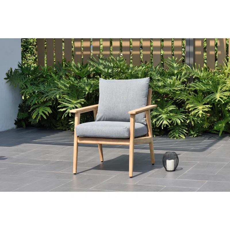 Tempo Eucalyptus 6 - Person Patio Conversation Sets with Cushions 5 Tempo Eucalyptus 6 - Person Patio Conversation Sets with Cushions