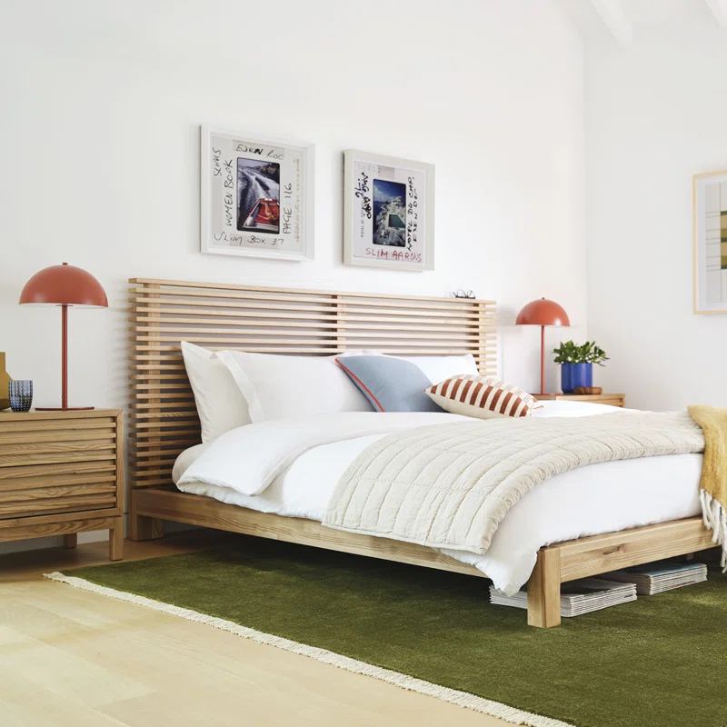 Finnian 2 - Drawer Nightstand Light Oak 4 Finnian 2 - Drawer Nightstand Light Oak