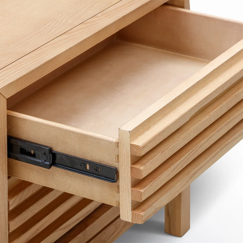 Finnian 2 - Drawer Nightstand Light Oak 6 Finnian 2 - Drawer Nightstand Light Oak