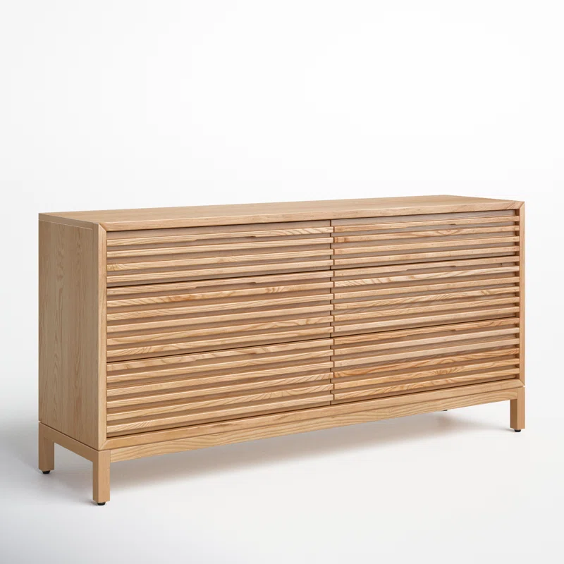 Finnian 6 - Drawer Dresser Light Oak