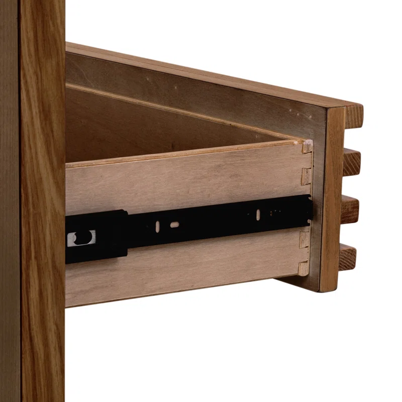 Finnian 3 - Drawer Nightstand Walnut