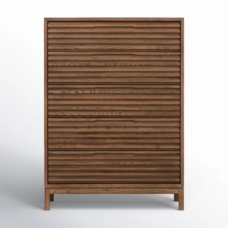 Finnian 5 - Drawer Dresser Walnut
