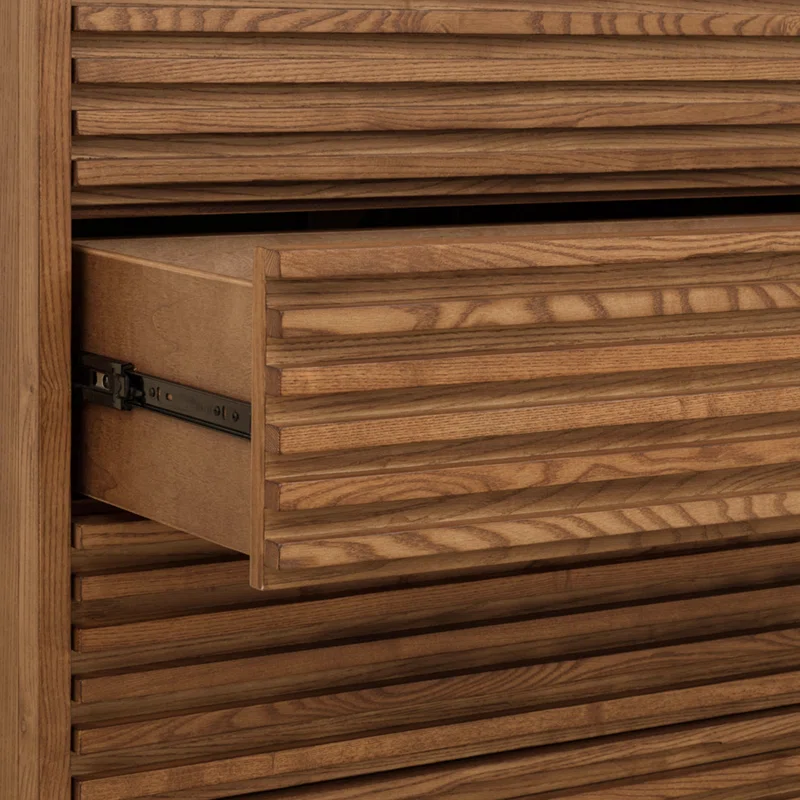 Finnian 5 - Drawer Dresser Walnut