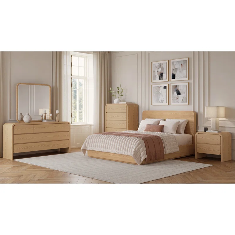 Nori 7 - Drawer Dresser Timber